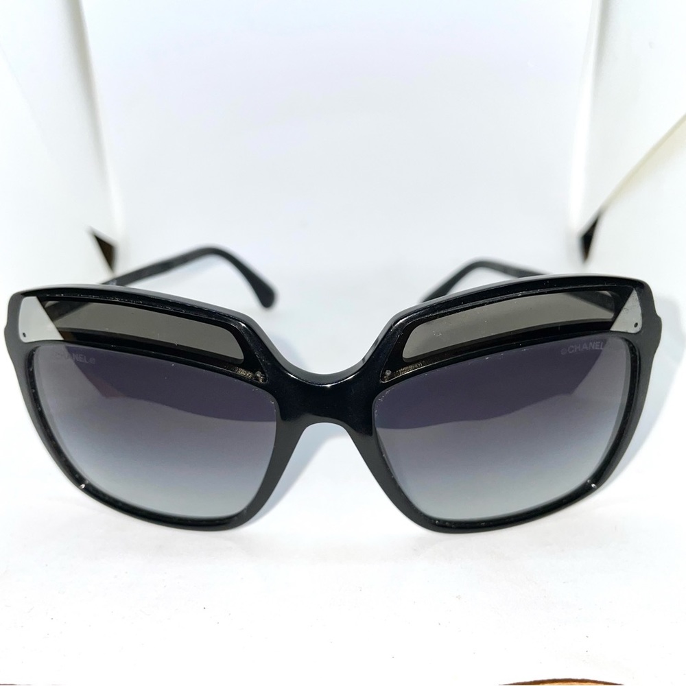 Chanel 5378 c.501/S6 Black Mirror Sunglasses